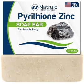 Erbaid- Jabn en Barra con Piritionato de Zinc para Rostro y Cuerpo, 4 Oz  En Medicinal con 2 de Znp, Limpiador Teraputico para la Piel, Calmante      