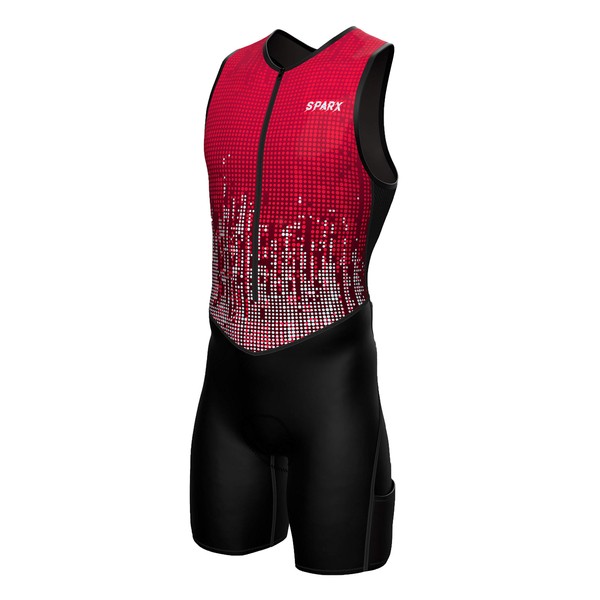 Sparx - Traje de triatlón de primera calidad para hombre,