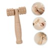 Ipetboom Wooden Roller Massager for Deep Tissue Relief Portable Handheld