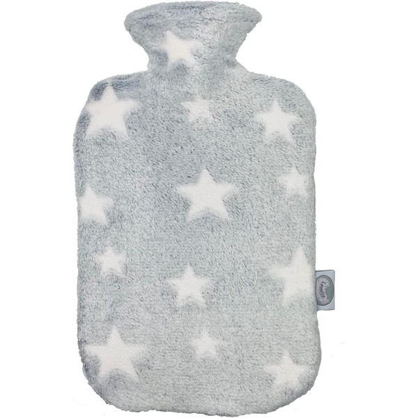 Larovita Hot Water Bottle with Fluffy Cover