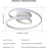 LED Ceiling Light, 36 W 4000 LM Ceiling Light, Modern,