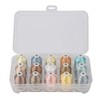 Simthread Machine Embroidery Thread with Storage Box Polyester 15 Spools