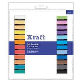 Papermania Soft Pastel Set - 24 Pieces