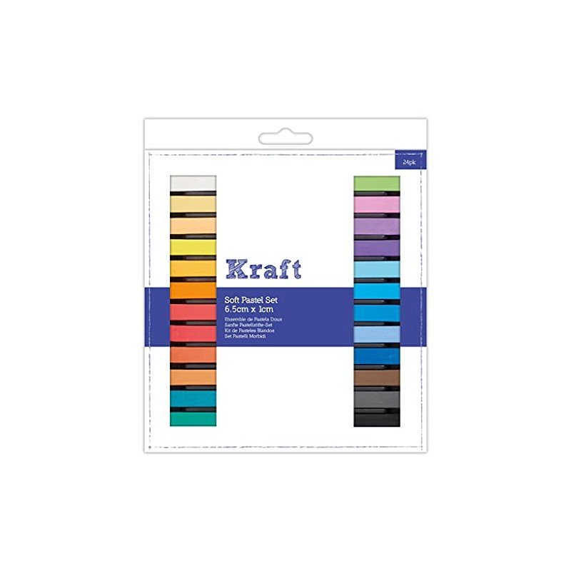 Papermania Soft Pastel Set - 24 Pieces