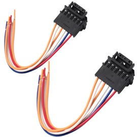 YananAC VWA4341969 Wiring Harness Wire Connector Fit for Kangoo I Scenic I Clio II Espace III Logan Taillight Lamp Holder Connector Socket 2 Pieces