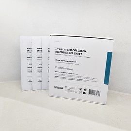 Silisca Hidecare gel sheet mask pack 25g, 10 sheets + additional pack sample, 15 sheets / 실리스카 하이디케어 겔시트 마스크팩 25g 10장+추가팩 샘플 15장