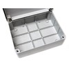 240x190x90 Waterproof Junction Box with Smooth Walls IP56 Adaptable Box