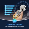Aprilmin Portable Handheld Turbo Fan with Ice Cooling,rechargeable soccer fan,Powerful