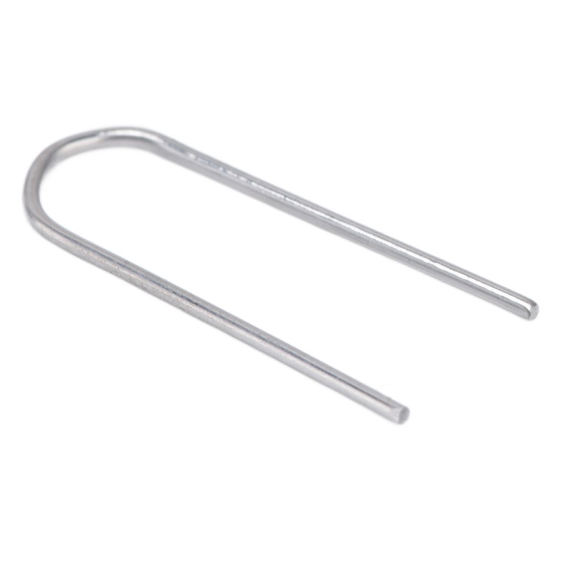 200 Pcs Wire Jump Rings Nickel Chromium Alloy U Shaped
