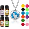 Wild Essentials Pretty Kitty Cat Necklace Essential Oil Diffuser Kit,