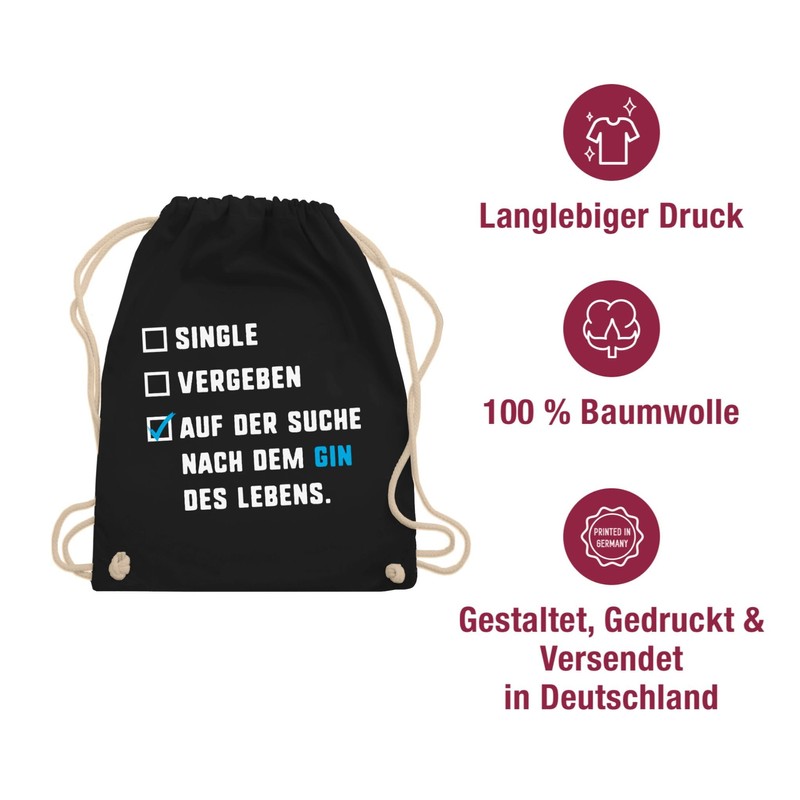Shirtracer - Gym Bag Backpack - Festival Accessories - Single