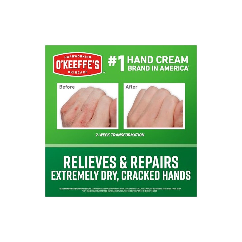 O'Keeffe's Working Hands Hand Cream, 1 Ounce Tube, (Pack of