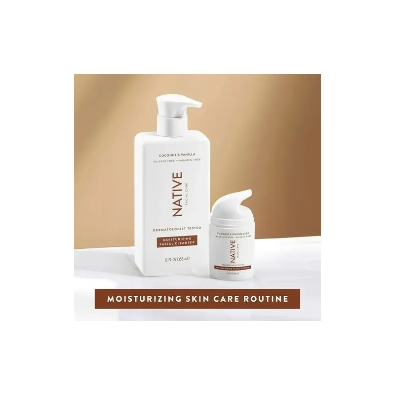 Native Jabón Limpiador Facial Hidratante Unisex Natural Vega Tipo De