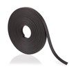 Luxmool 164 Inches Black Shower Door Magnetic Strip Replacement Insert