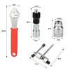 oumuik Bicycle Crank Puller and Bottom Bracket Tool, Bicycle Crank