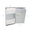 Westcott Aluminum Sheet Holder, Letter Size Hinged (38012)