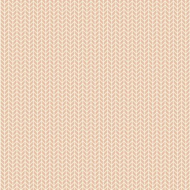 CafePress Retro Geometric Pattern Orange Reusable Natural Beige Canvas Shopping Bag