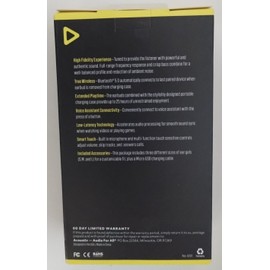 Acoustix True Wireless Stereo Earbuds Bluetooth 5.0 Black Brand New