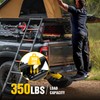 Nilight Universal Hitch Step Textured Black Drop Trailer Hitch Step