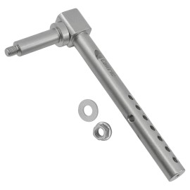 Caltric Deck Gauge Wheel Arm for John Deere X360 FS651V FH661V X500 48" 54" Front Right