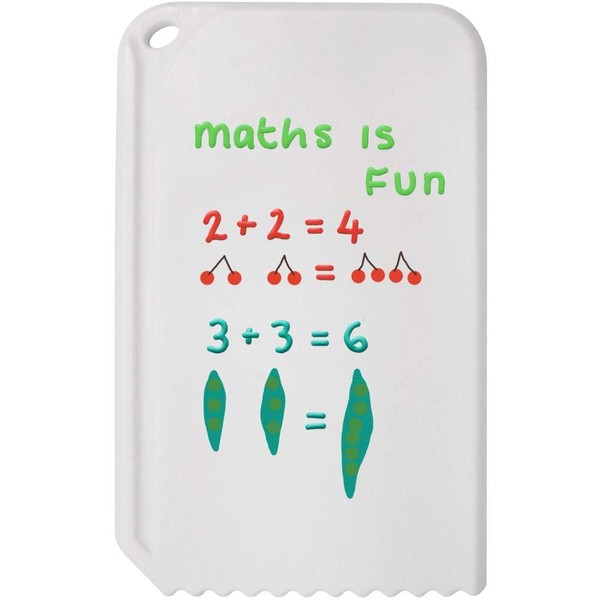 Azeeda 'Maths Is Fun' Plastic Ice Scraper (IC00035803)