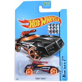 Hot Wheels Turbo Turret, HW City 57/250 [Black]