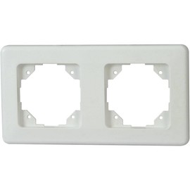Kopp Europa 303213084 Cover Frame for 2 Sockets
