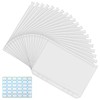 Pack of 20 A5 Binder Bags, Binder A5, Folder Pockets