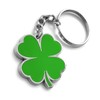 Pinsanity Lucky Four Leaf Clover Keychain