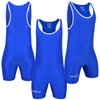 Jayefo Adult Wrestling Singlet (X-Large, Blue)