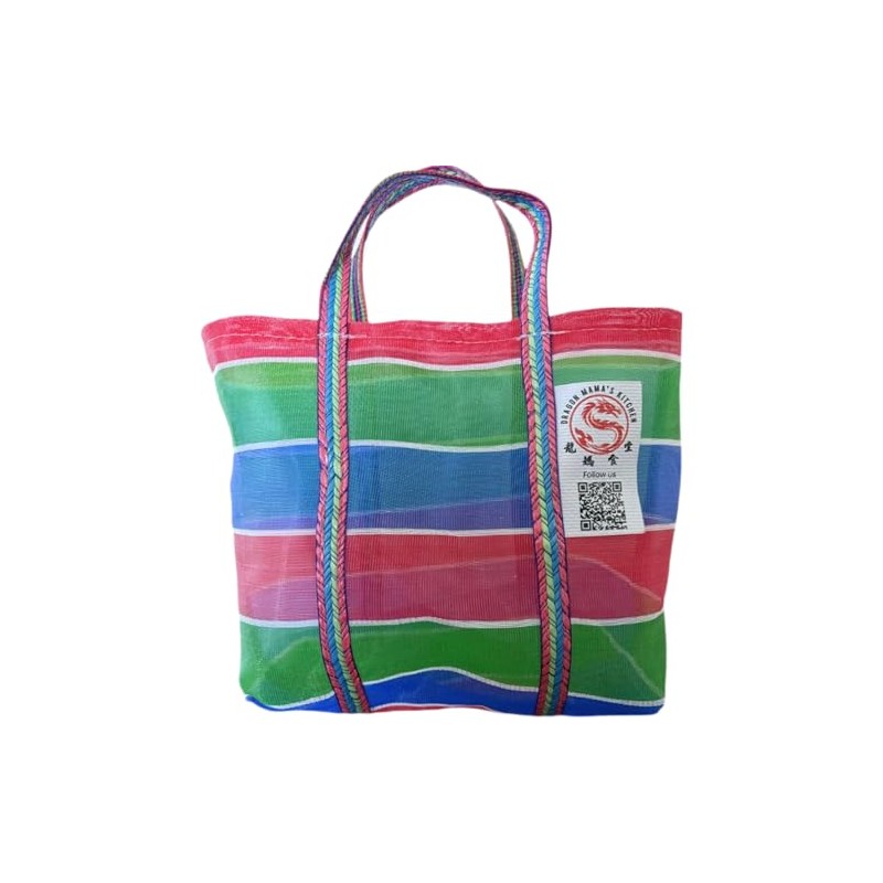 DRAGON MAMA'S KITCHEN Jia Zhi Bag- Traditional Taiwanese Mesh Tote