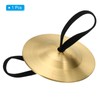 PATIKIL 1pc Finger Cymbal 2.08 Diameter Brass Copper Go Ruden