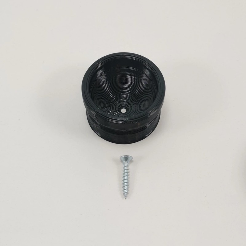 Dampener Feet Squash Ball Cup Attachment (4x, Grey)