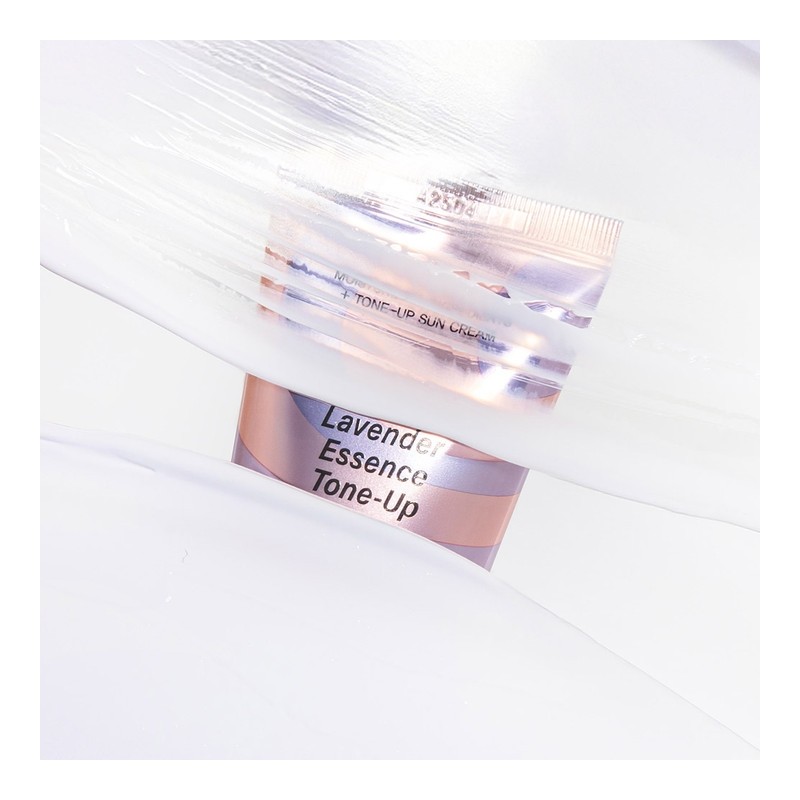 Vivid and transparent skin Lavender Essence Tone-up Sun Cream -