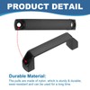PATIKIL Aluminum Alloy Pull Handles 120mm Hole Centers, 2 Pcs