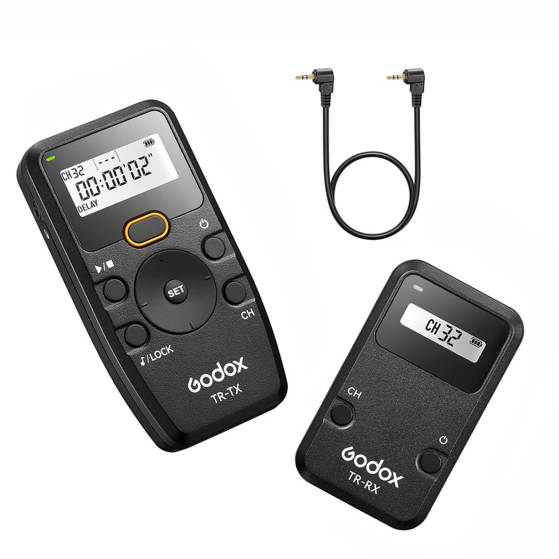 Godox TR Series 2.4G Wireless Timer Remote Control Camera Shutter