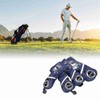 4Pcs 1/3/5/UT Golf Wood Headcovers Cartoon Snow Leopard Pattern PU