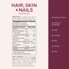 Nature's Bounty Hair, Skin & Nails Gummies with Biotin &