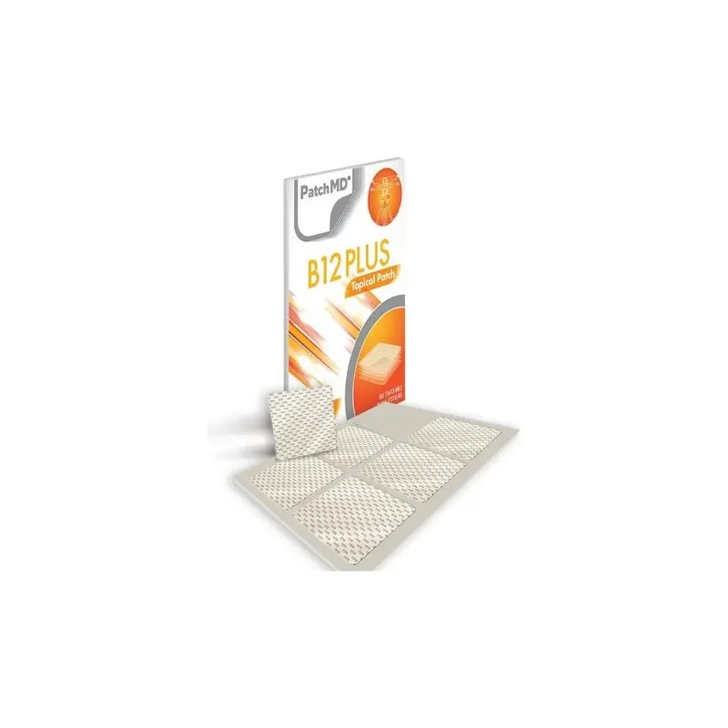 B12 Patch Parches Vitamin B12 Plus Pack 30 Piezas