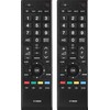 2 Packs CT-90326 Replacement Remote Control Compatible with Toshiba Smart