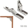 2 Piece 90 Degree Folding Hinge Hidden Bracket Hinge for