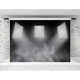 Kate 7x5ft Sport Backdrop for Photoshoot Stadium Photography Background Spotlight Backdrop for Portrait