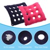 PATIKIL Inflatable Seat Cushion 2 Sets Portable Chair Cushion Backrest