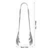 QANYEGN Eagle Claw Style Ice Tongs, Stainless Steel Ice Tongs,