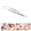 BIUDECO 2pcs Surgical Grade Tweezers Eyelid Treatment Tool for Brow