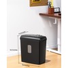 Locksworth 8-Sheet Micro Cut Paper Shredder P-4 High Security for
