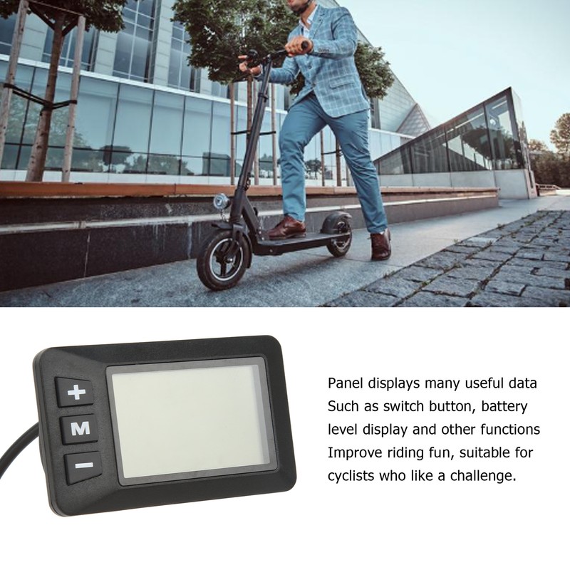 36V 48V 350W Electric Bike Brushless Motor Controller LCD Panel
