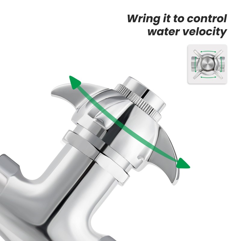 Watflow Válvula de cierre automático con perilla, válvula de tope