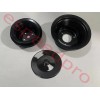 espeedpro21 Big Block Chevy Black Steel Long Water Pump Crankshaft