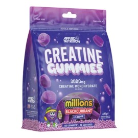 Applied Nutrition Gummies Creatina 3000 Mg 80 Gomitas 20 Servicios Sabor Grosella                                                                     